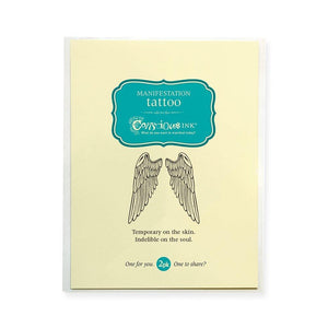 Conscious Ink Temporary Tattoo - Wings