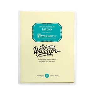 Conscious Ink Temporary Tattoo - Spiritual Warrior
