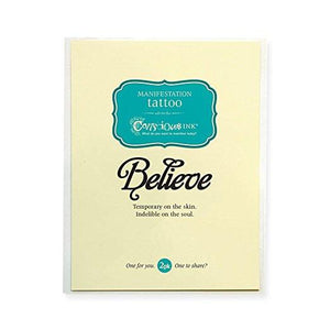 Conscious Ink Temporary Tattoo - Believe