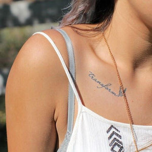 Conscious Ink Temporary Tattoo - Transform